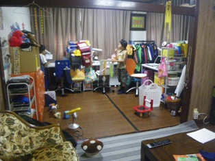 生活感のない部屋