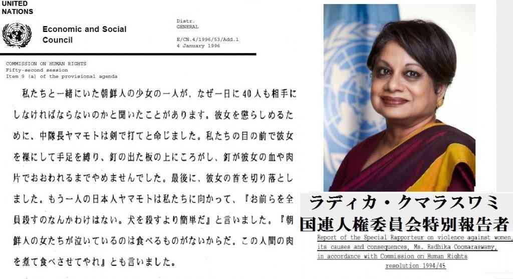 杉江義浩OFFICIAL | クマラスワミ報告書の全文を読んでみたら、大きな勘違いに気づいた