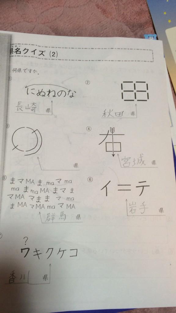 小学生の妹の宿題が難しくて家族で頭を悩ますｗｗｗｗｗｗｗ:ハムスター速報