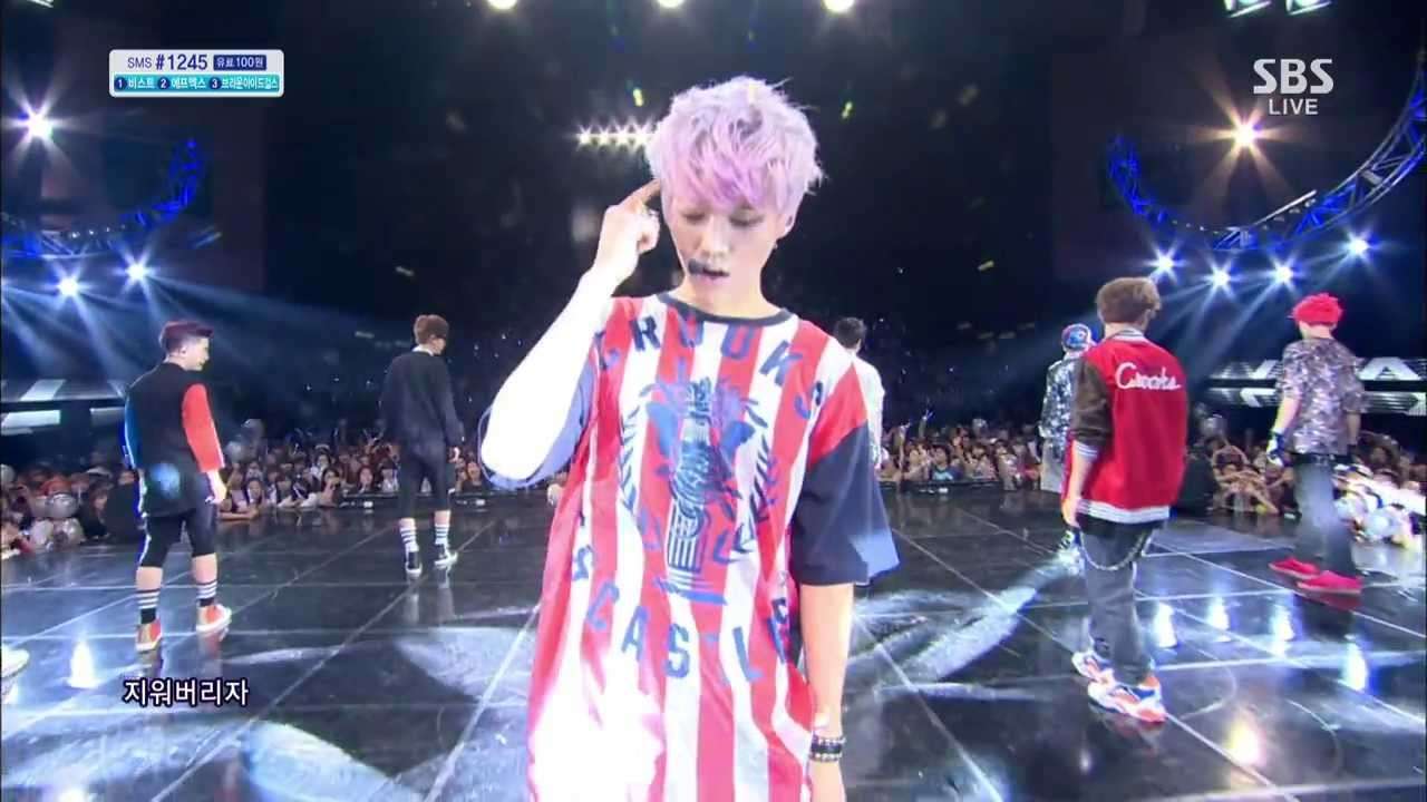 130811 EXO - Growl @ Inkigayo [1080P] - YouTube
