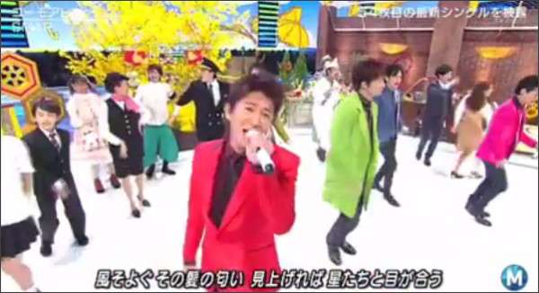 木村拓哉がカメラに激突…SMAPが「ミュージックステーション」でハプニング連発