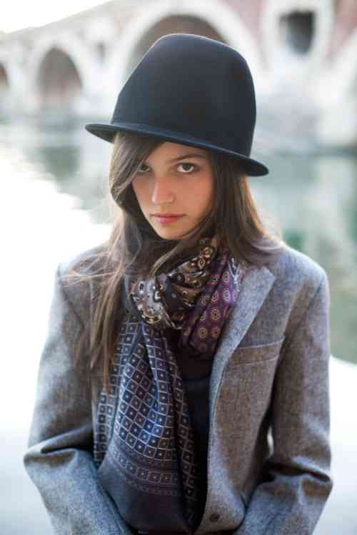 帽子を使ったコーデ画像