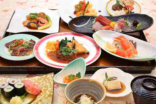 盛り付けかたが素敵な料理