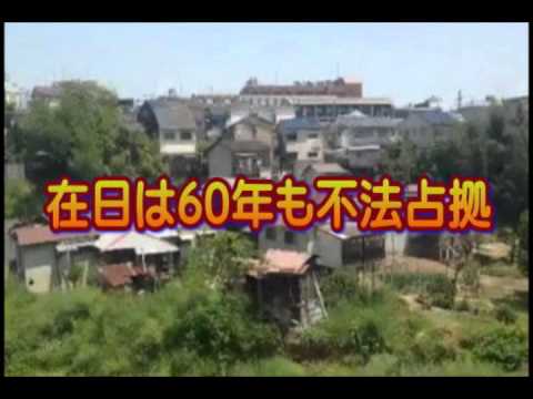 【在日不法占拠】京都 砂防ダム内に在日韓国人が60年間不法占拠で集落を作る！移転要請で住民が反発！ - YouTube