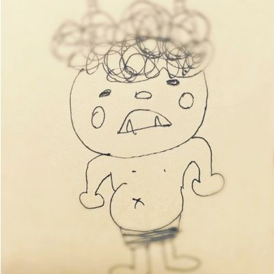 何も見ずに鬼の絵を描いてみるトピ