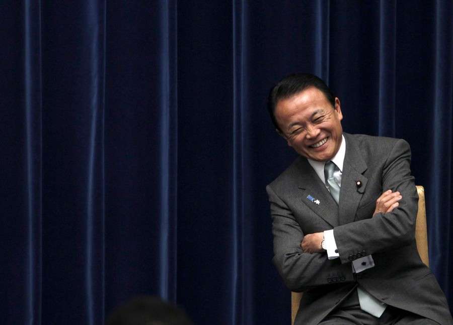 「麻生太郎 かわいい」でネット検索するとめっちゃ和むとツイッターで話題に