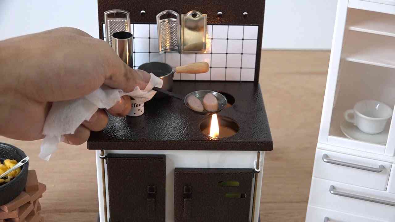 本当に食べれる！ ミニチュアクッキング Miniature Real Food    konapun 料理 - YouTube