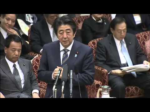 安倍「トリクルダウンで政策を進めているわけではない」2/2 国会 - YouTube