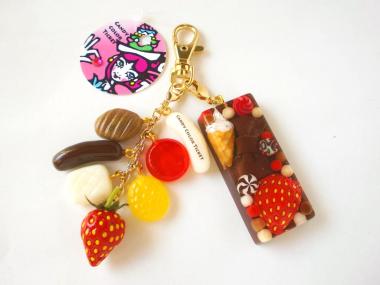面白い・かわいいストラップを貼って行くトピ