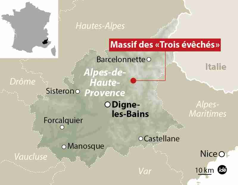 フランス南部でドイツの旅客機墜落か