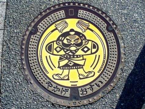 マンホールの蓋の画像を貼るトピ