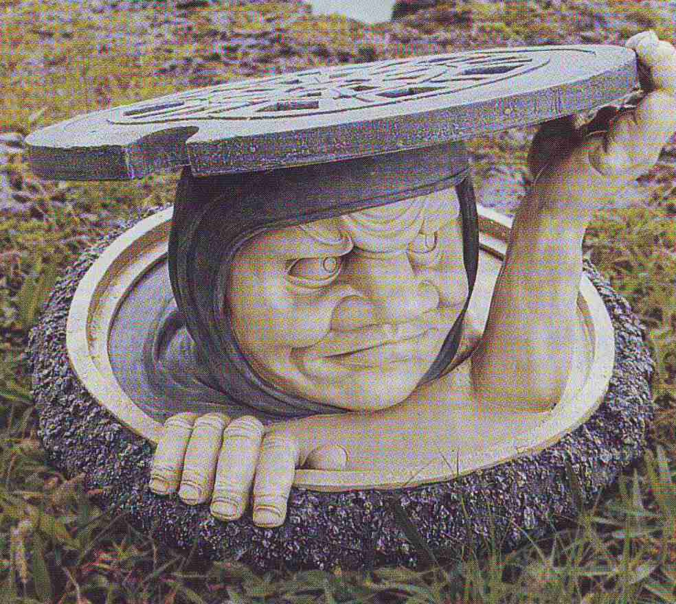 マンホールの蓋の画像を貼るトピ