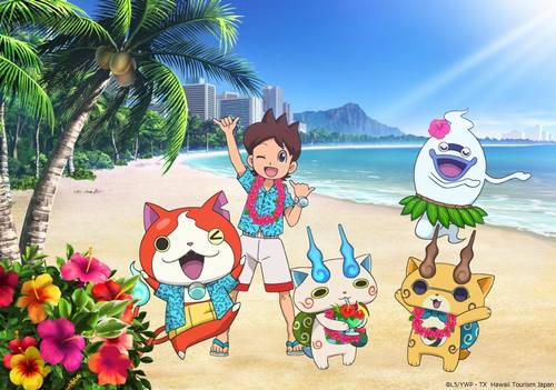 妖怪ウォッチとハワイがコラボ、ジバニャンがキッズ親善大使に就任