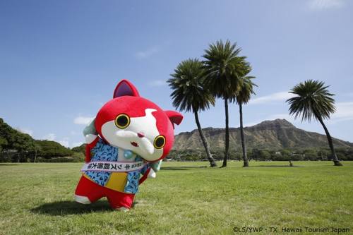 妖怪ウォッチとハワイがコラボ、ジバニャンがキッズ親善大使に就任。 | Narinari.com