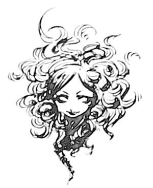 自画像を描いてみるトピ