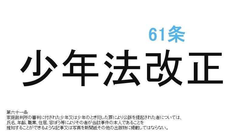 Petition · 少年法61条改正署名 · Change.org