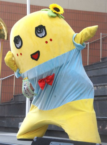 ふなっしー、震災の日「忘れない」 語尾に“なっしー”つけず