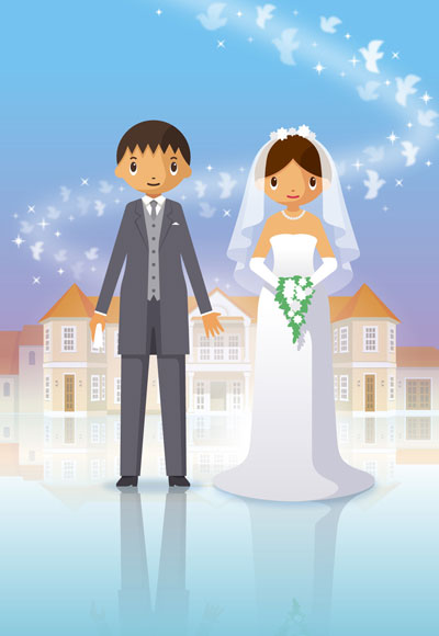 結婚式何月に挙げましたか？