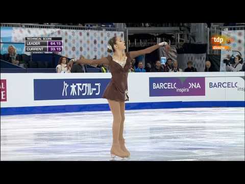 Evgenia Medvedeva. 2014 junior Grand Prix Final FS 123.80 - YouTube