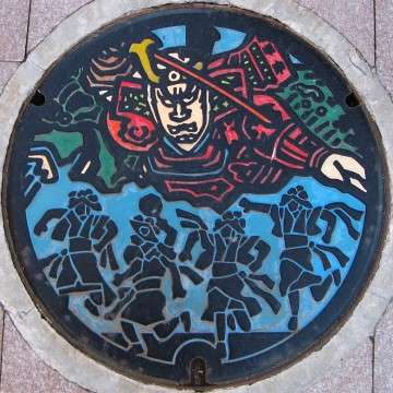 マンホールの蓋の画像を貼るトピ