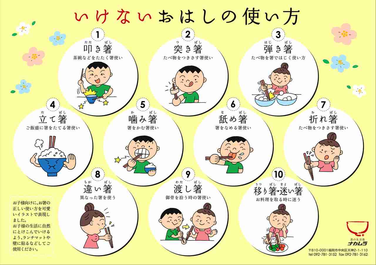 大人のマナー、一般常識などなど