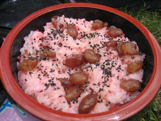 お赤飯作った事ありますか?