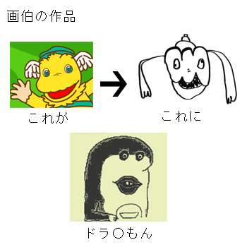 はいだしょうこがまたも凄いお絵かきを披露!もはや原型が何かわからない