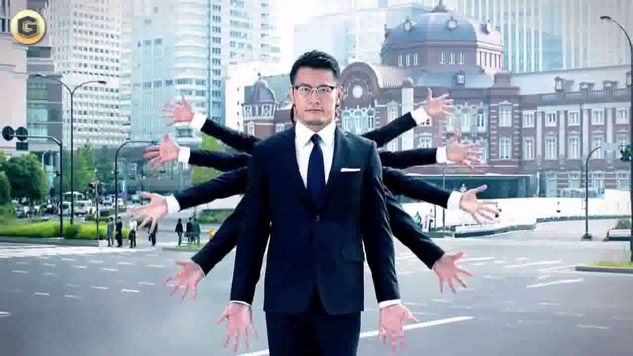 World Order 洋服の青山 CM 須藤元気 武井咲 「開店祭りPOWER SALE」篇 - YouTube