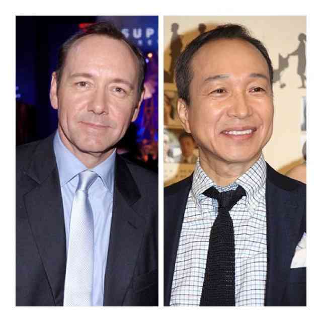 意外に似ている有名人の2人