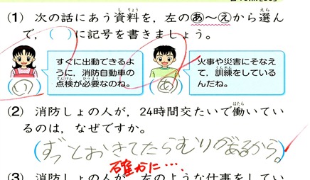 面白回答画像