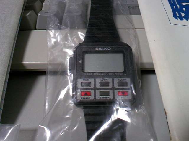 セイコー 腕ターミナル (SEIKO RC-1000) ※前編
