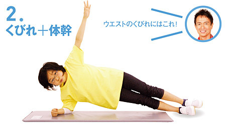 1日10秒でOK！ぺたんこお腹を作る体幹トレーニング