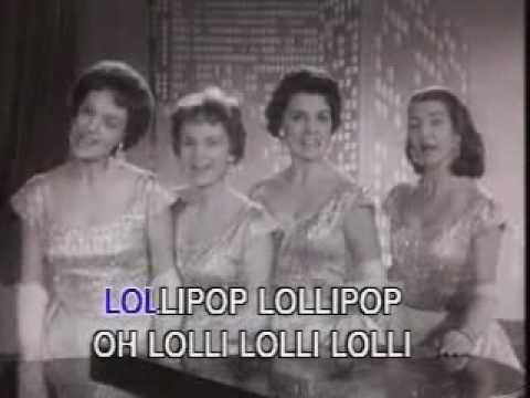 The Chordettes - Lollipop - YouTube