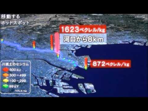 東京湾放射能汚染は福島原発20km圏内の海と同等　NHKスペシャル - YouTube