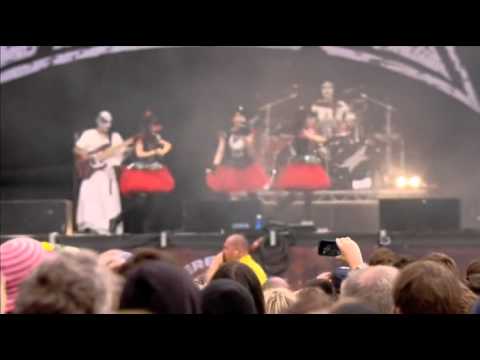 BABYMETAL - Ijime Dame Zettai @ Sonisphere (Pro Shot) - YouTube