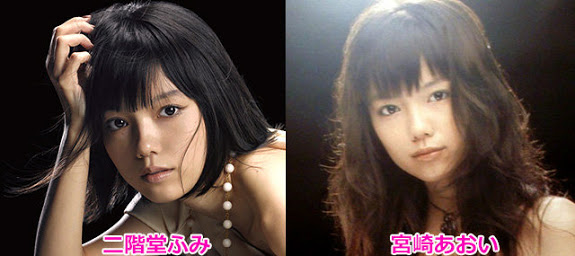 意外に似ている有名人の2人
