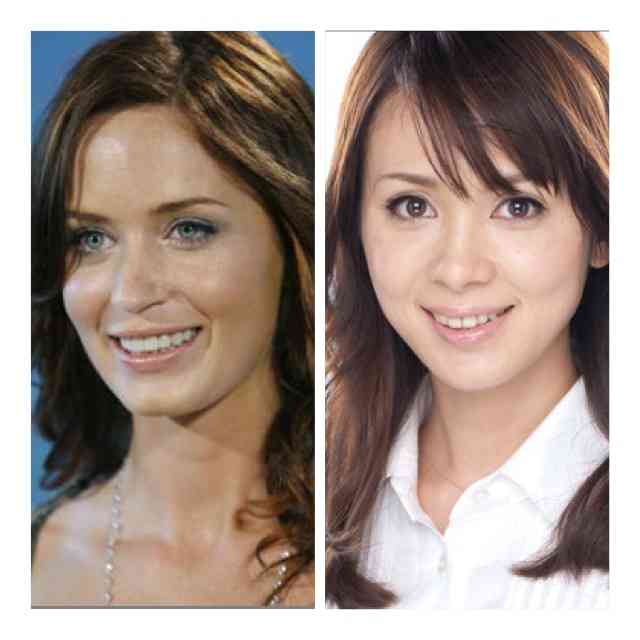 意外に似ている有名人の2人