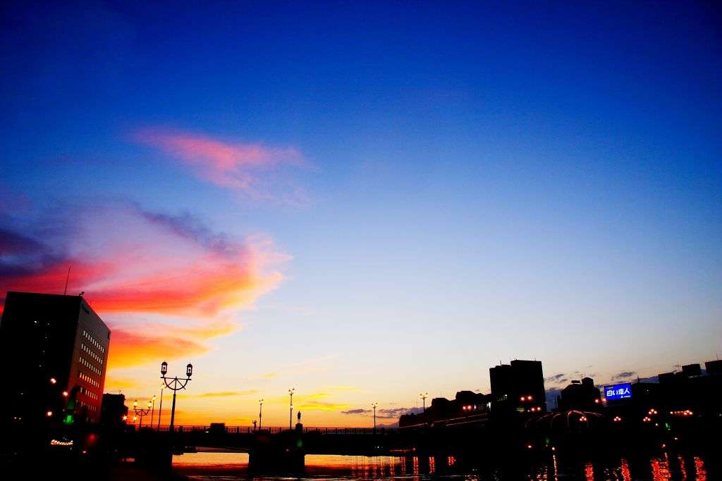 夕日を見るのが好き！