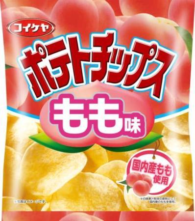 新ポテチに賛否　もも＆バナナ味18日発売　ツイッター反響