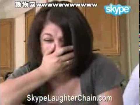 【Skype】釣られて笑ったら死亡【LaghterChain】コメント付き - YouTube