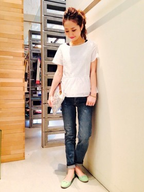 シンプルなファッションが好きな人！