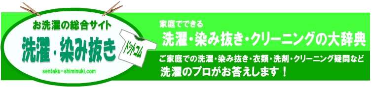 ボールペンの染み抜き／家庭でできるシミ抜きのコツ