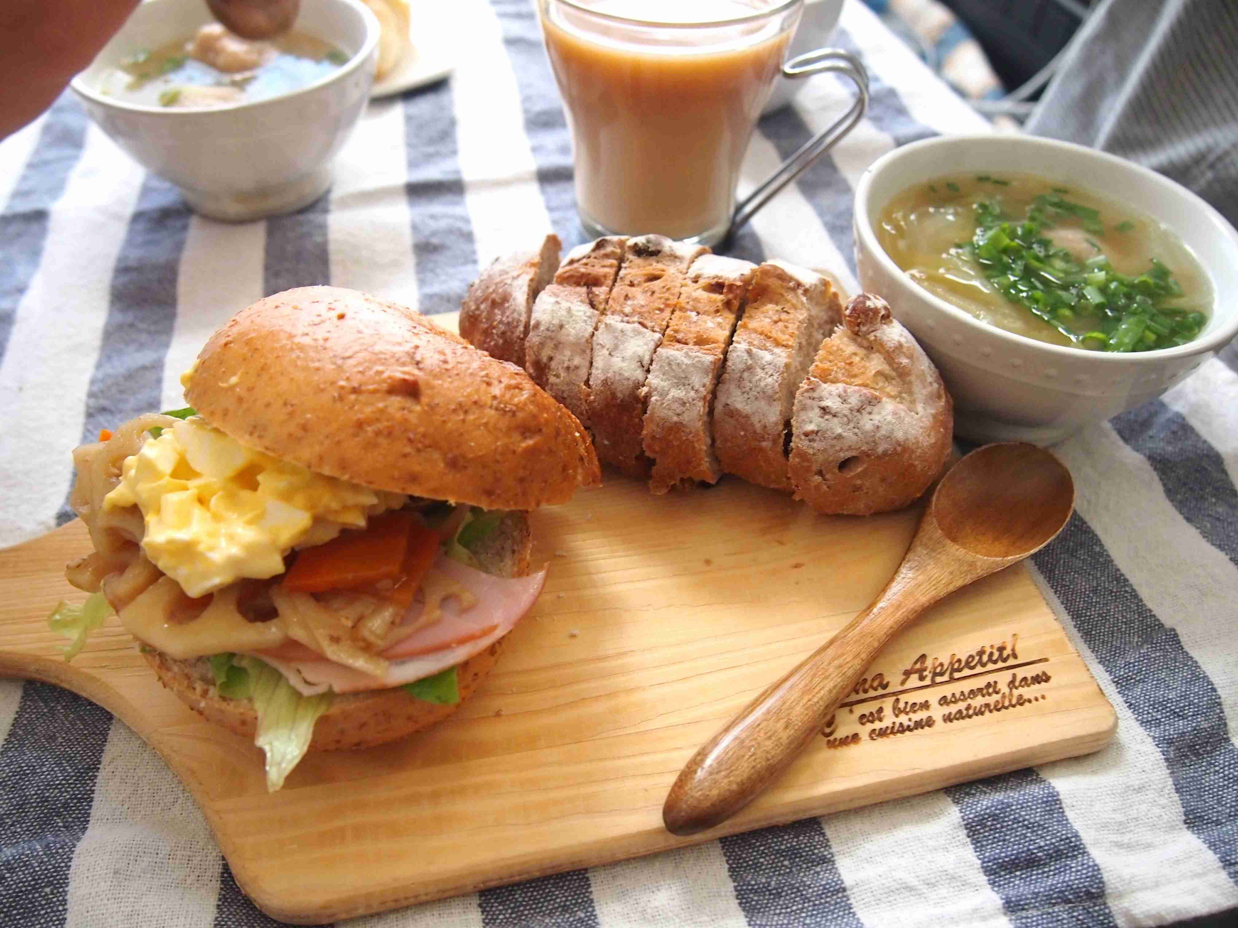 朝ご飯、米派ですか？パン派ですか？