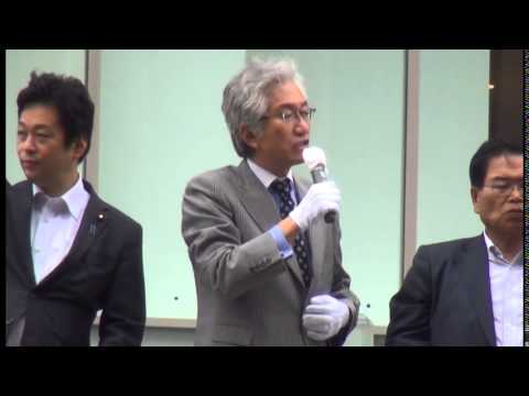「大阪市解体に反対する街頭演説＠なんば高島屋前」　西田昌司　街頭活動 - YouTube
