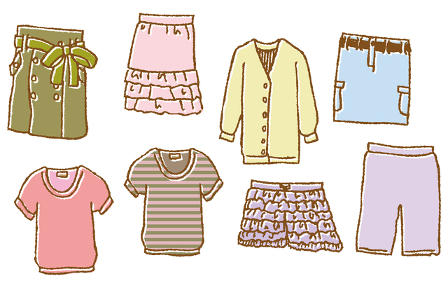 洋服のサイズ、何号ですか？