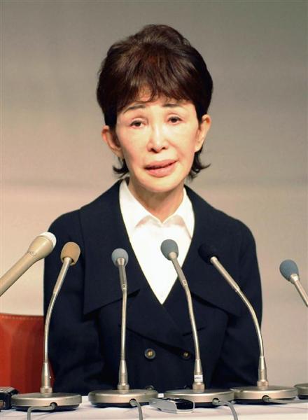 うつみ宮土理、ブチギレ豹変会見が波紋 喧嘩口調連発 度重なる愛川欽也の不倫が背景か
