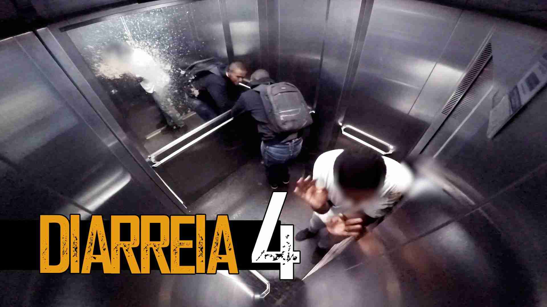 PEGADINHA:DIARREIA 4 no elevador (Diarrhea in the elevator Prank) - YouTube