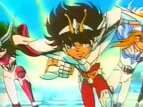 聖闘士星矢　オープニングテーマ - YouTube