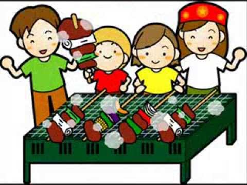 バーベキューのうた - YouTube