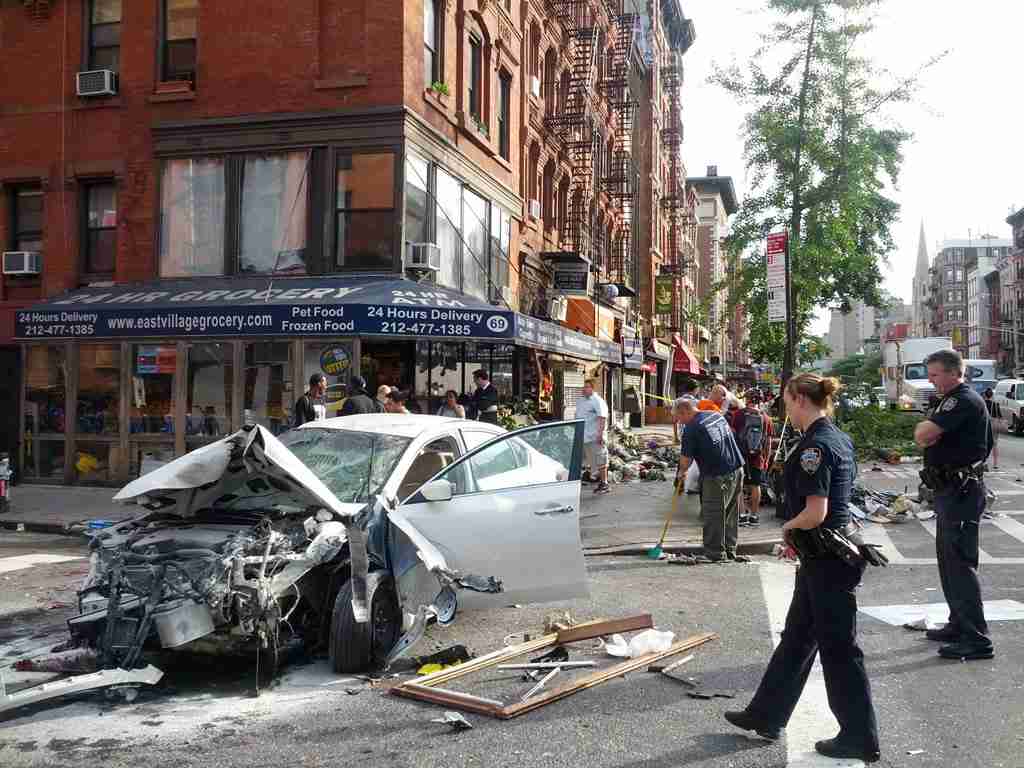 貰い事故にあったことありますか？